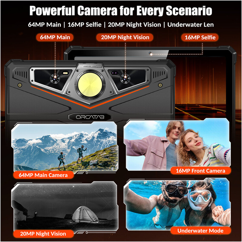 Планшет Orcatab WT1 Pro 6/256GB Orange