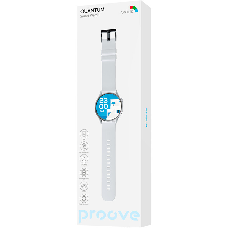 Смарт-часы Proove Quantum Silver (SWQU00000006)
