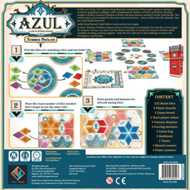 Настільна гра Asmodee Азул. Літній палац (NMG60050UA)
