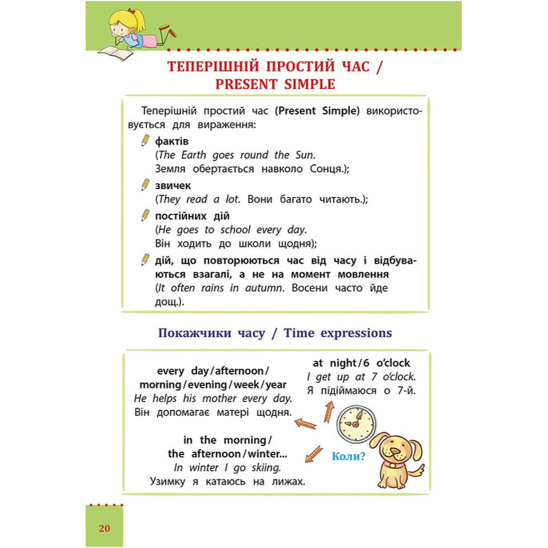 Наочний довідник. Англійська мова. 1–4 класи