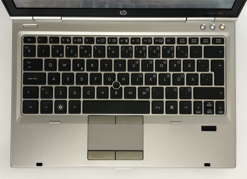 Ноутбук HP EliteBook 2560p / 12.5" (1366x768) / i5-2520M / 8GB / 320GB HDD / Win10Pro - Б/у