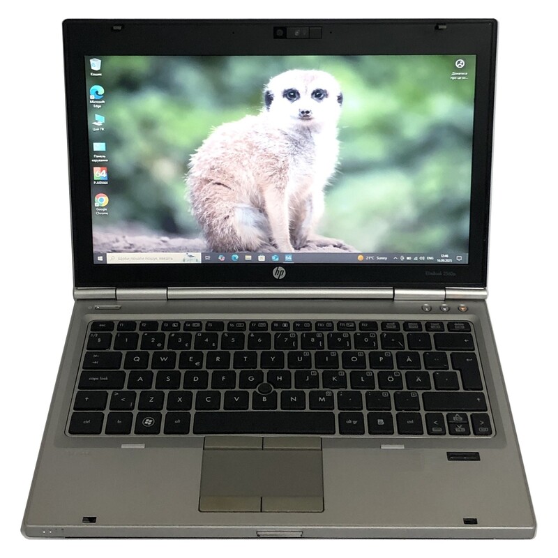 Ноутбук HP EliteBook 2560p / 12.5" (1366x768) / i5-2520M / 8GB / 320GB HDD / Win10Pro - Б/у