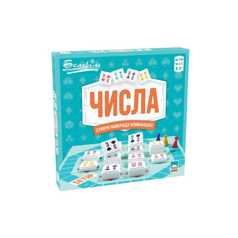 Настільна гра Asmodee Числа (BZZSET0101UA)
