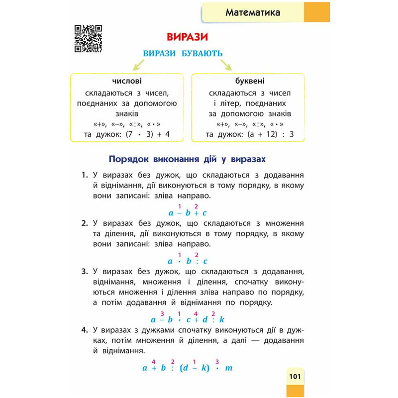 Порадник молодшого школяра. Тренувальні вправи до всіх тем за QR-кодом