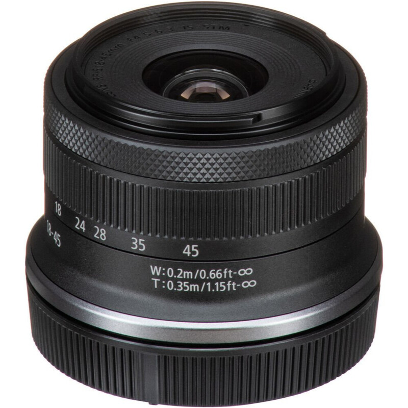 Цифрова фотокамера Canon EOS R50 + RF-S 18-45 IS STM Black Creator Kit (5811C036)