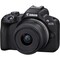 Фото - Цифрова фотокамера Canon EOS R50 + RF-S 18-45 IS STM Black Creator Kit (5811C036) | click.ua