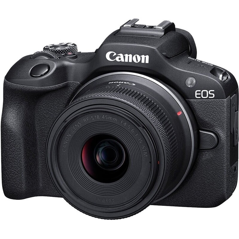 Цифрова фотокамера Canon EOS R100 + 18-45 IS STM Travel Kit (6052C074)