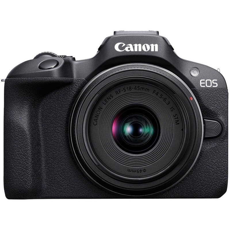 Цифрова фотокамера Canon EOS R100 + 18-45 IS STM Travel Kit (6052C074)