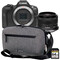 Фото - Цифрова фотокамера Canon EOS R100 + 18-45 IS STM Travel Kit (6052C074) | click.ua
