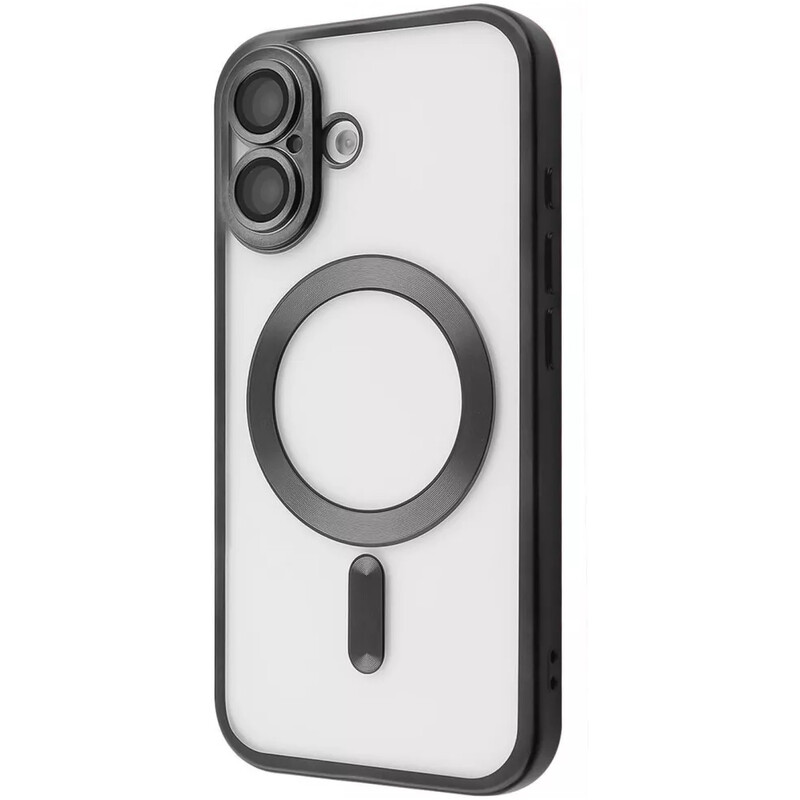 Чохол-накладка PRC Metal Matte Case with Magnetic Ring для iPhone 17 Black