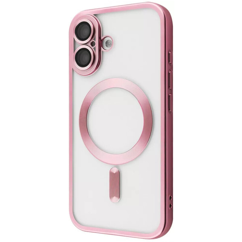 Чохол-накладка PRC Metal Matte Case with Magnetic Ring для iPhone 17 Pink