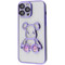 Фото - Чохол-накладка PRC Shining Bear Case iPhone 13 Pro Max Dark Purple | click.ua