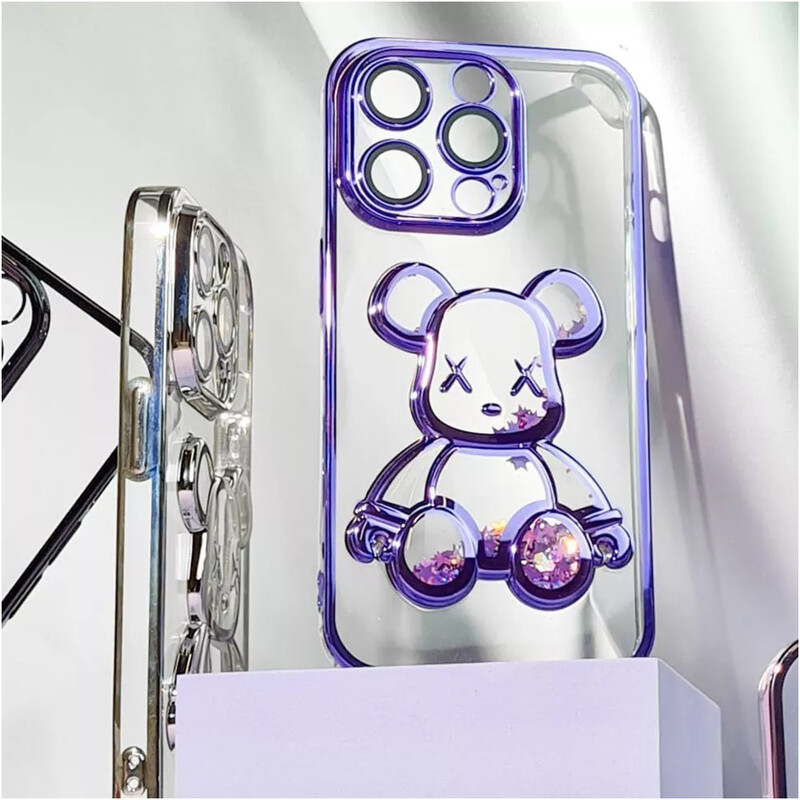 Чохол-накладка PRC Shining Bear Case iPhone 13 Pro Max Gold