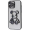 Фото - Чохол-накладка PRC Shining Bear Case iPhone 14 Pro Max Black | click.ua