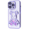 Фото - Чохол-накладка PRC Shining Bear Case iPhone 15 Pro Dark Purple | click.ua