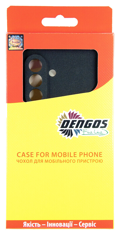 Чохол-накладка Dengos Carbon для Samsung Galaxy А27 SM-A276 Black (DG-KM-205) + захисне скло