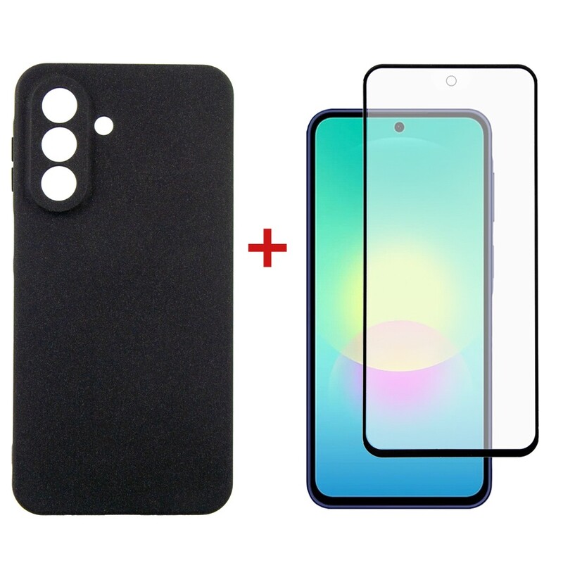 Чохол-накладка Dengos Carbon для Samsung Galaxy А27 SM-A276 Black (DG-KM-205) + захисне скло