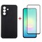 Фото - Чохол-накладка Dengos Carbon для Samsung Galaxy А27 SM-A276 Black (DG-KM-205) + захисне скло | click.ua
