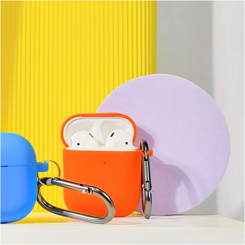 Чохол PRC Silicone Case New для Apple AirPods 1/2 Transparent