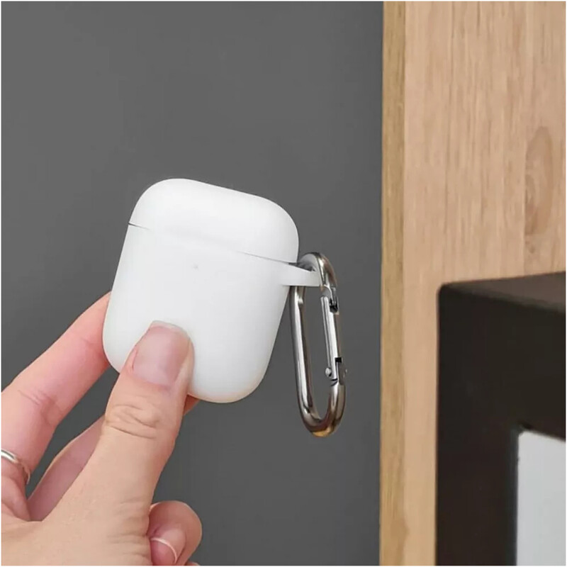 Чохол PRC Silicone Case New для Apple AirPods 1/2 Transparent