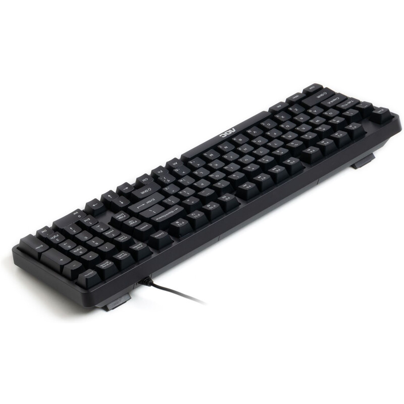 Клавiатура AOC GK116B LED USB UA Black (GK116B/97)