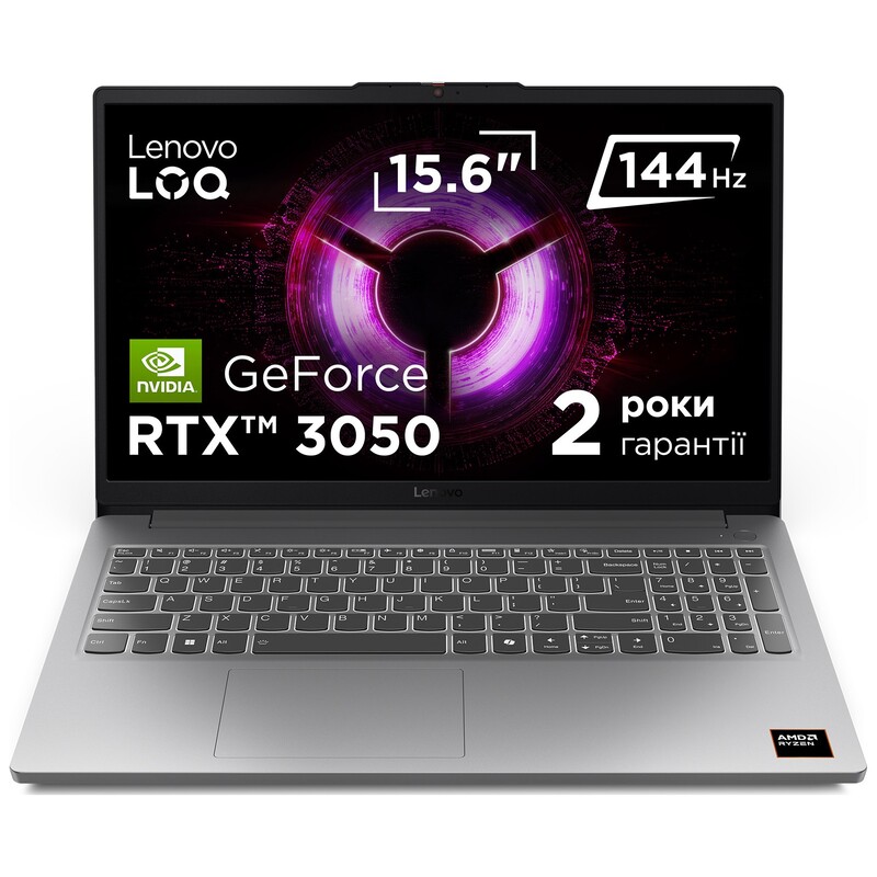 Ноутбук Lenovo LOQ 15ARP10E (83S000EKRA) Luna Grey