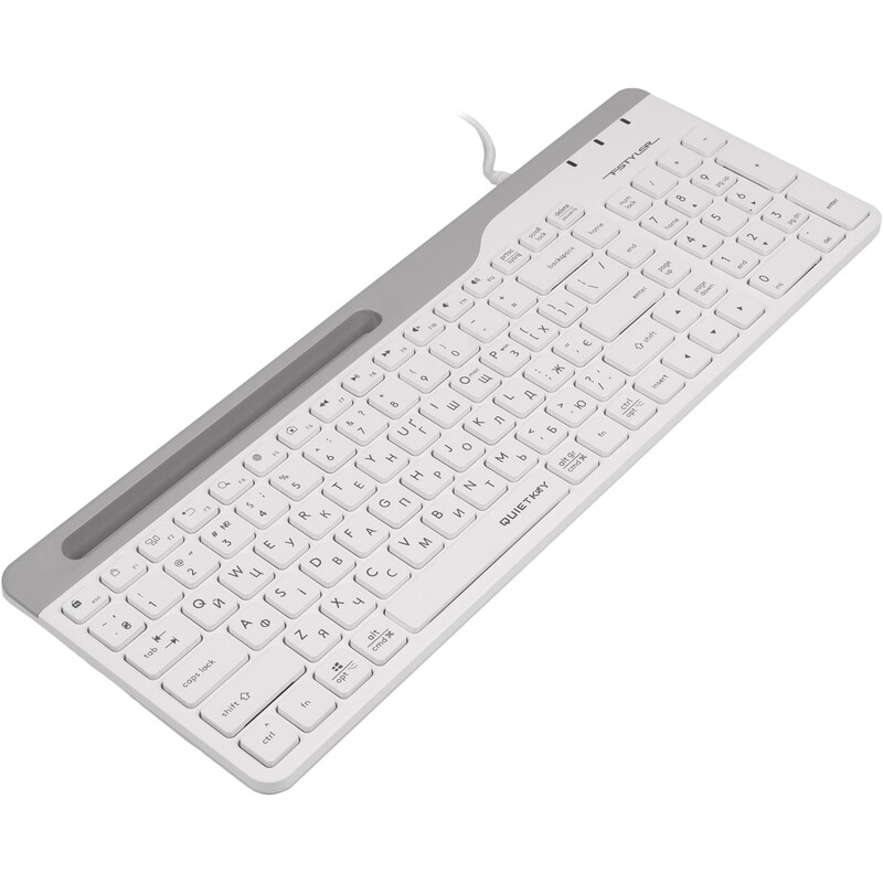 Клавiатура A4Tech FK25 USB White