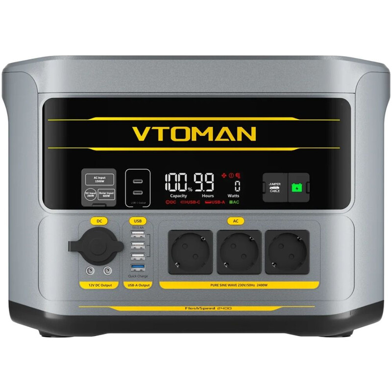 Зарядна станція Vtoman FlashSpeed 2400 1408Wh, 2400W