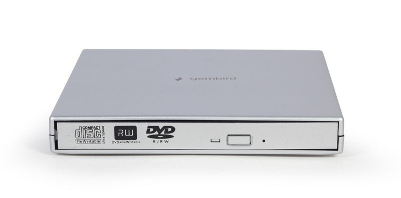 Зовнішній Gembird DVD-USB-02-SV DVD-привід, USB 2.0