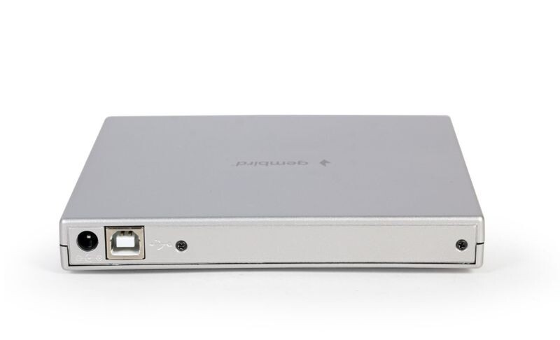 Зовнішній Gembird DVD-USB-02-SV DVD-привід, USB 2.0
