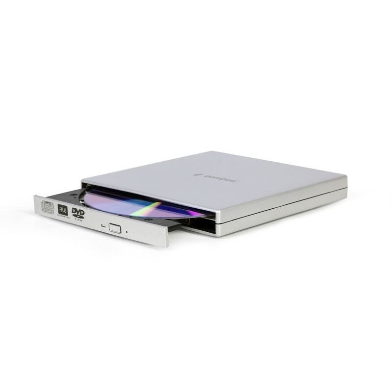 Зовнішній Gembird DVD-USB-02-SV DVD-привід, USB 2.0