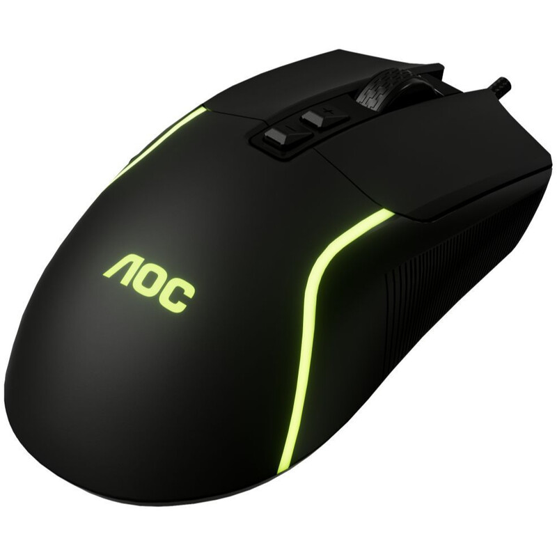 Миша AOC GM170B LED Black