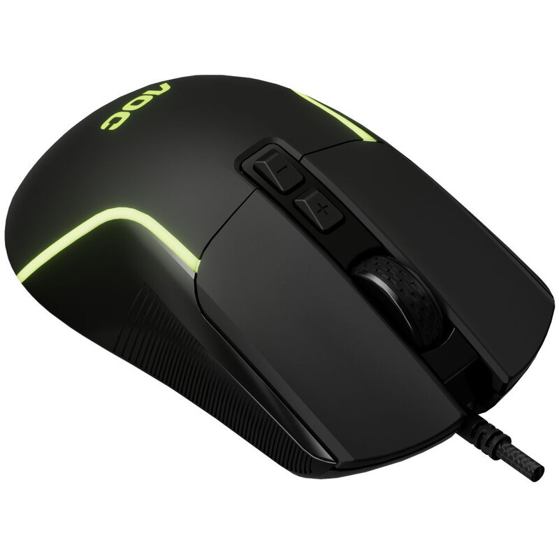 Миша AOC GM170B LED Black