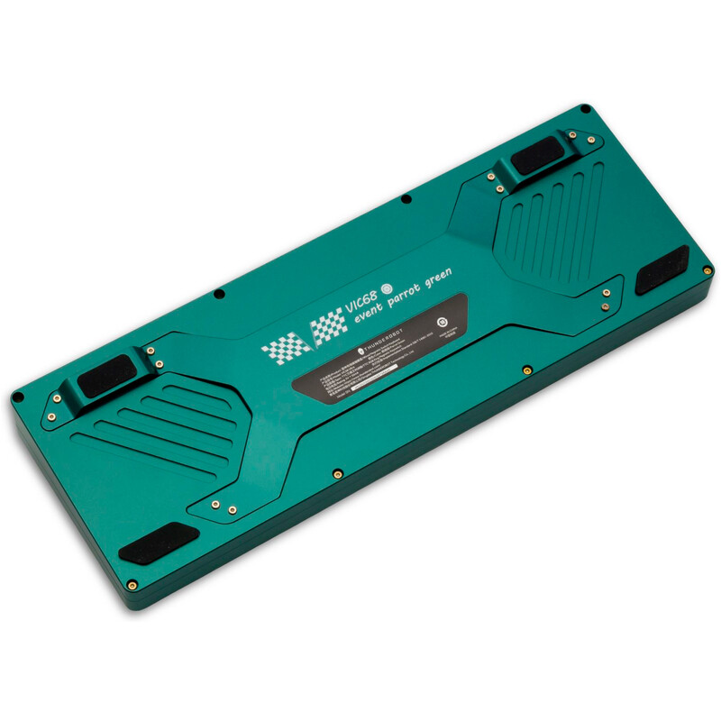 Клавiатура Thunderobot VIC68 TTC Ultra RGB King Magnetic Switch USB Parrot Green
