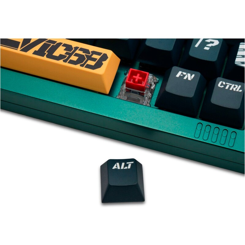 Клавiатура Thunderobot VIC68 TTC Ultra RGB King Magnetic Switch USB Parrot Green