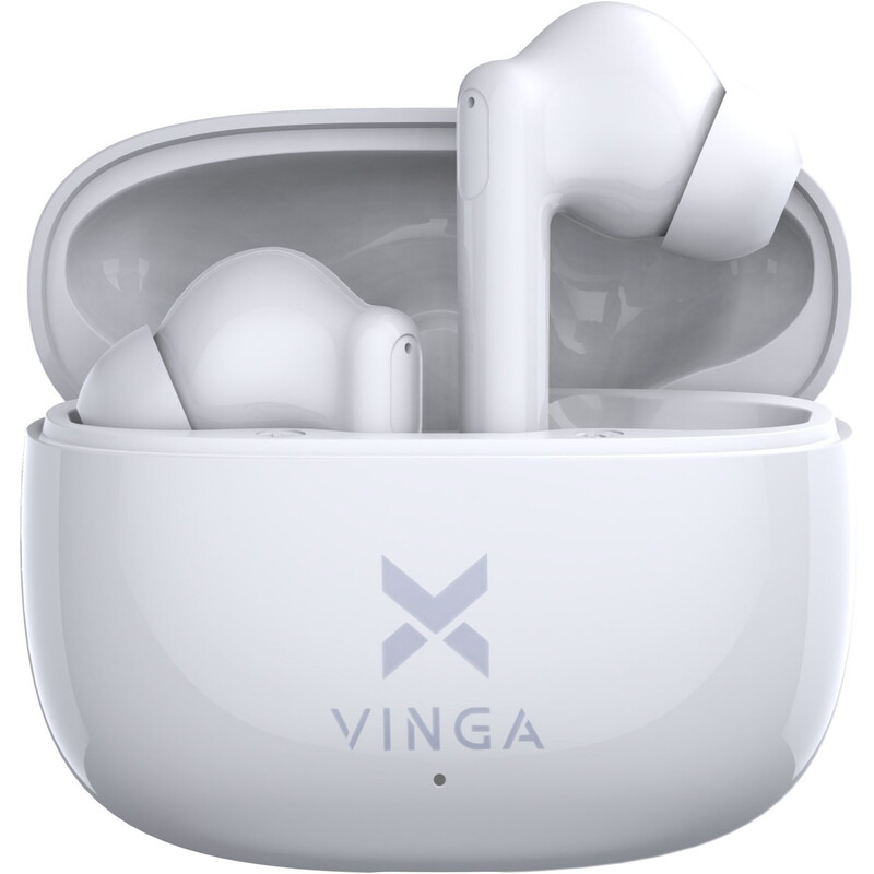 Bluetooth-гарнитура Vinga HBT060 White (HBT060WT)