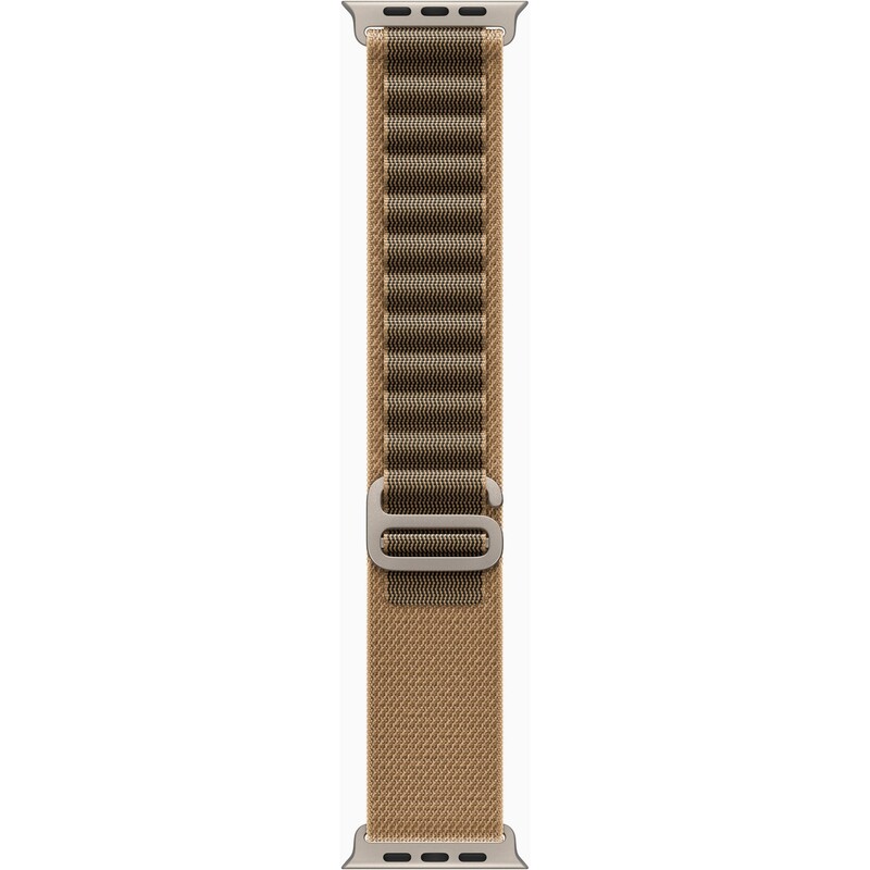 Смарт-годинник Apple Watch Ultra 4 GPS + Cellular 49mm Natural Titanium Case with Desert Alpine Loop - Large (MJAG4QI/A)