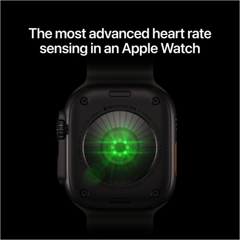 Смарт-часы Apple Watch Ultra 4 GPS + Cellular 49mm Black Titanium Case with Burgundy Trail Loop - M/L (MJC44QI/A)