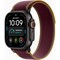 Фото - Смарт-часы Apple Watch Ultra 4 GPS + Cellular 49mm Black Titanium Case with Burgundy Trail Loop - M/L (MJC44QI/A) | click.ua