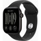 Фото - Смарт-годинник Apple Watch Series 12 GPS 42mm Black Aluminium Case with Black Sport Band - S/M (MJEA4RK/A) | click.ua