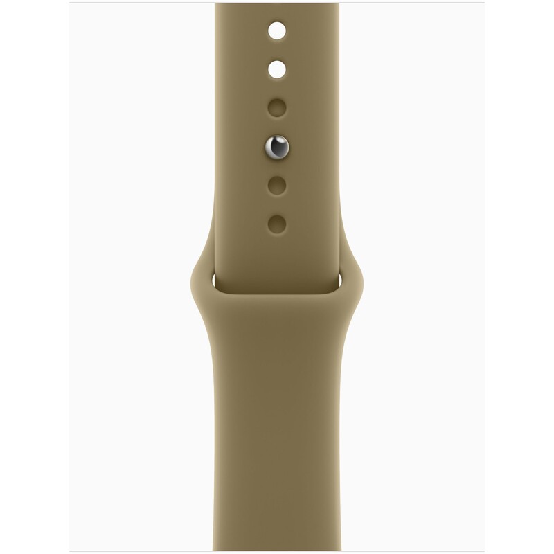 Смарт-годинник Apple Watch Series 12 GPS 42mm Dark Bronze Aluminium Case with Olive Sport Band - S/M (MJEF4RK/A)
