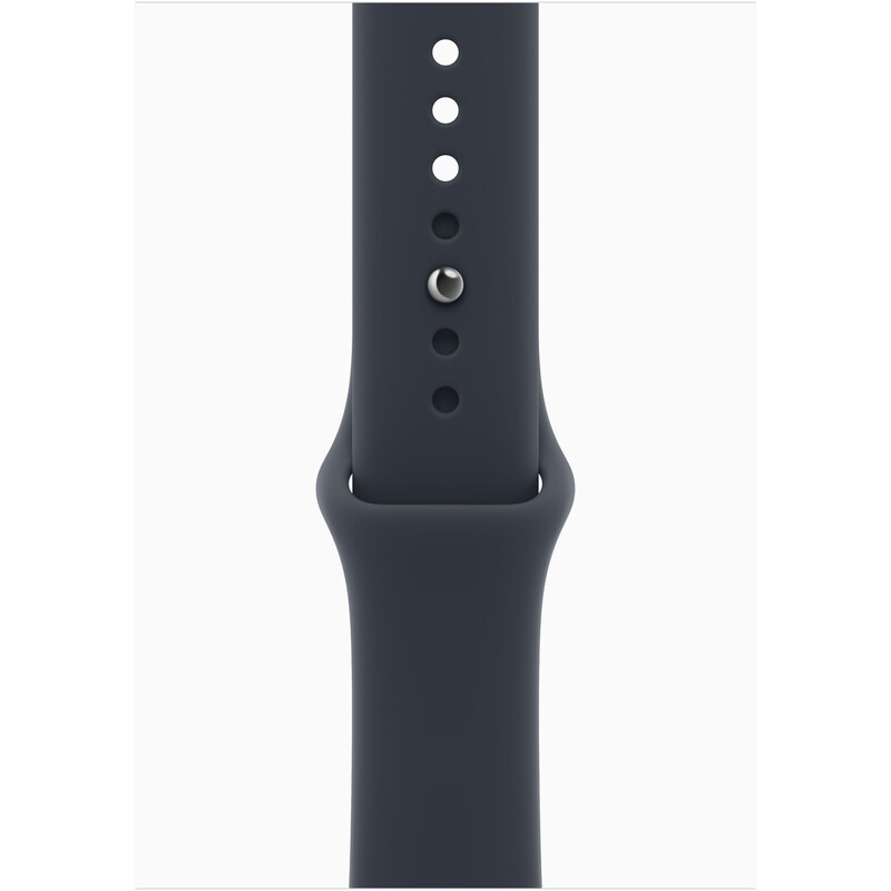 Смарт-годинник Apple Watch Series 12 GPS 46mm Space Grey Aluminium Case with Navy Blue Sport Band - S/M (MJEH4RK/A)