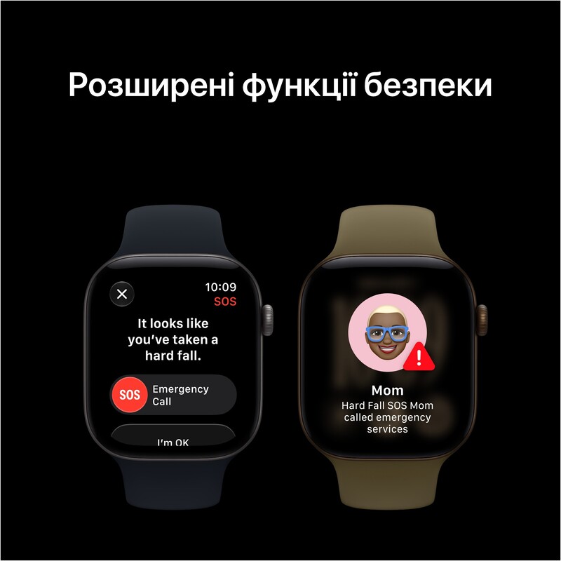 Смарт-годинник Apple Watch Series 12 GPS 46mm Space Grey Aluminium Case with Navy Blue Sport Band - M/L (MJEJ4RK/A)