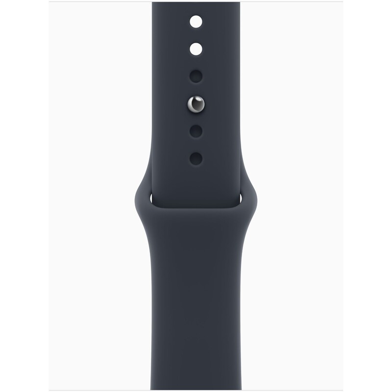 Смарт-годинник Apple Watch Series 12 GPS + Cellular 42mm Space Grey Aluminium Case with Navy Blue Sport Band - S/M (MJFX4RK/A)