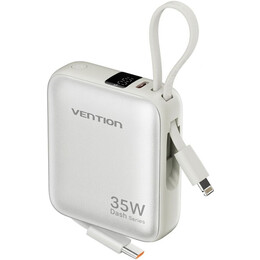 Універсальна мобільна батарея Vention 10000mAh 35W Beige (FHFN0)