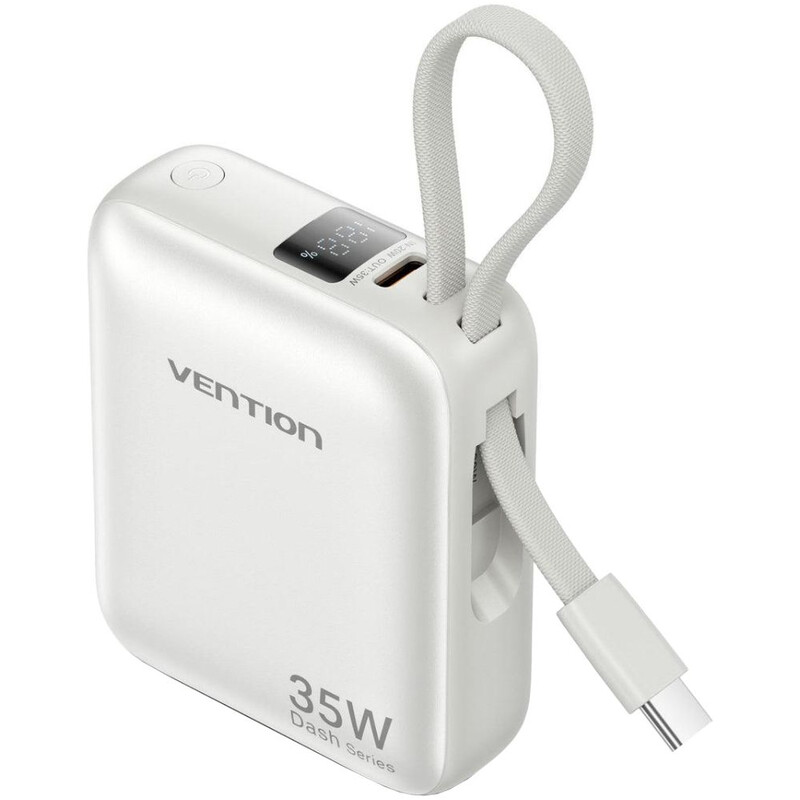 Универсальная мобильная батарея Vention 10000mAh 35W Beige (FHEN0)
