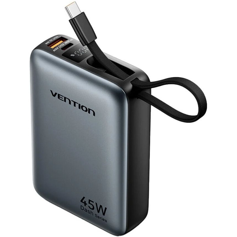 Универсальная мобильная батарея Vention 20000mAh 45W Gray (FHGH0)