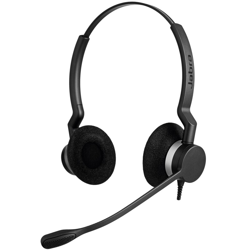 Гарнитура Jabra Biz 2300 Duo, USB, MS Black (2399-823-109)