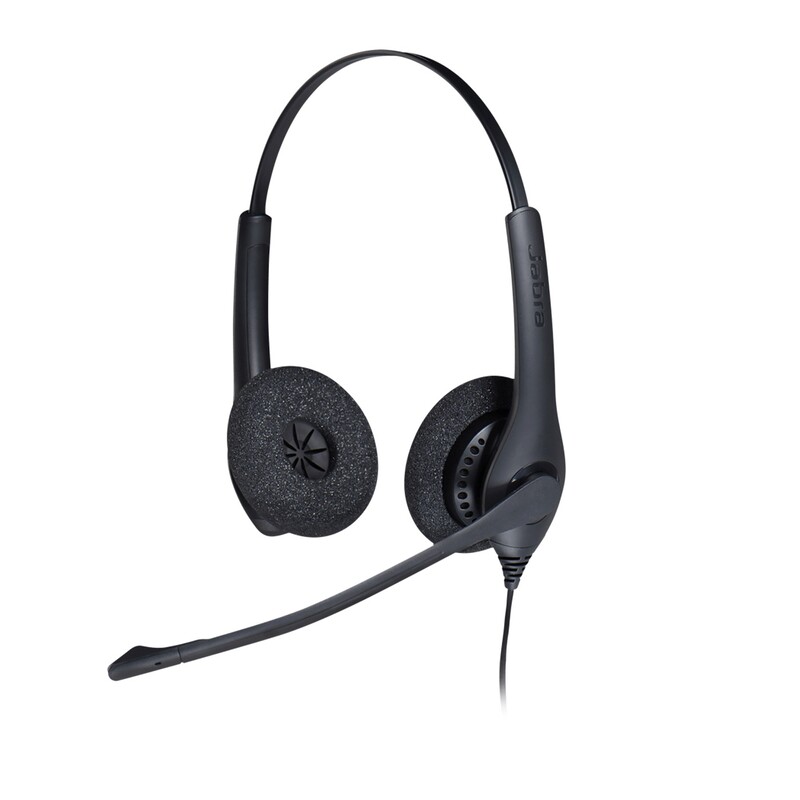 Гарнитура Jabra Biz 1500 Duo QD Black (1519-0154)