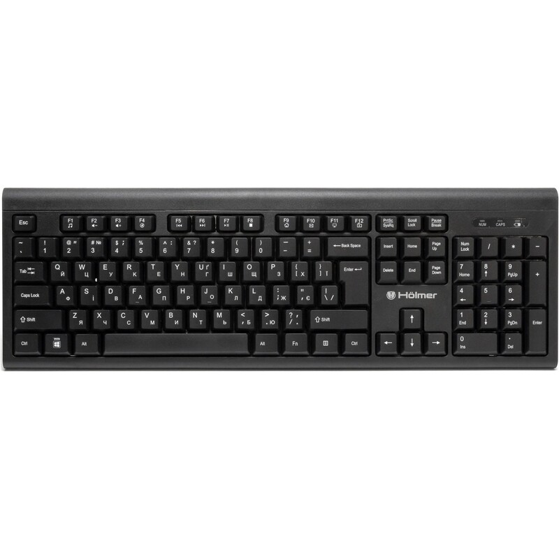 Комплект (клавіатура, миша) бездротовий Holmer SW-01 Wireless UA Black